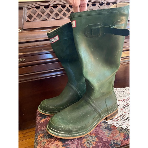 Vintage ROYAL HUNTER Wellingtons,  Made in Scotland, Hobnail, mens 10-11, EU  44 main image 7